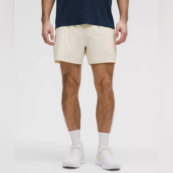 Lululemon Pace Breaker Liner Short 5” Light Ivory Size Small - Picture 1 of 12